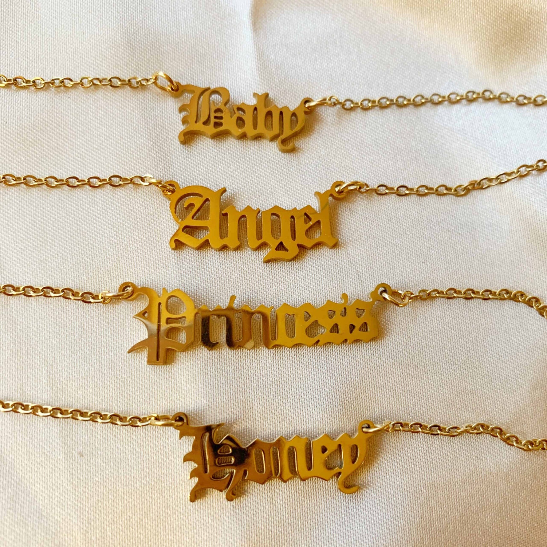 All Slogan necklaces