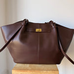 Demi Chocolate Brown Bag