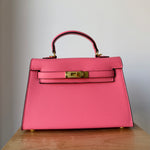 Pink Gold Hardware Eden Bag