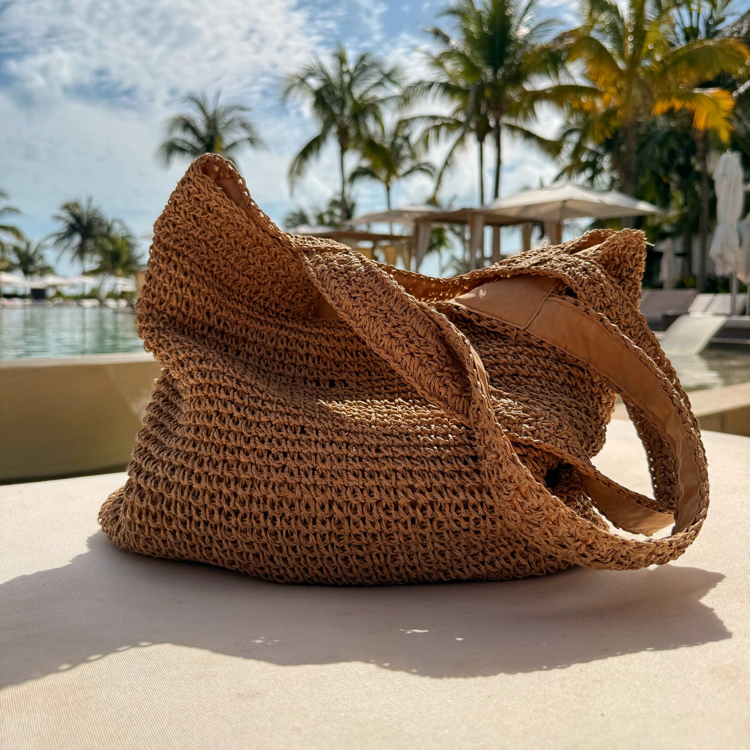Bella Beach Tote Bag