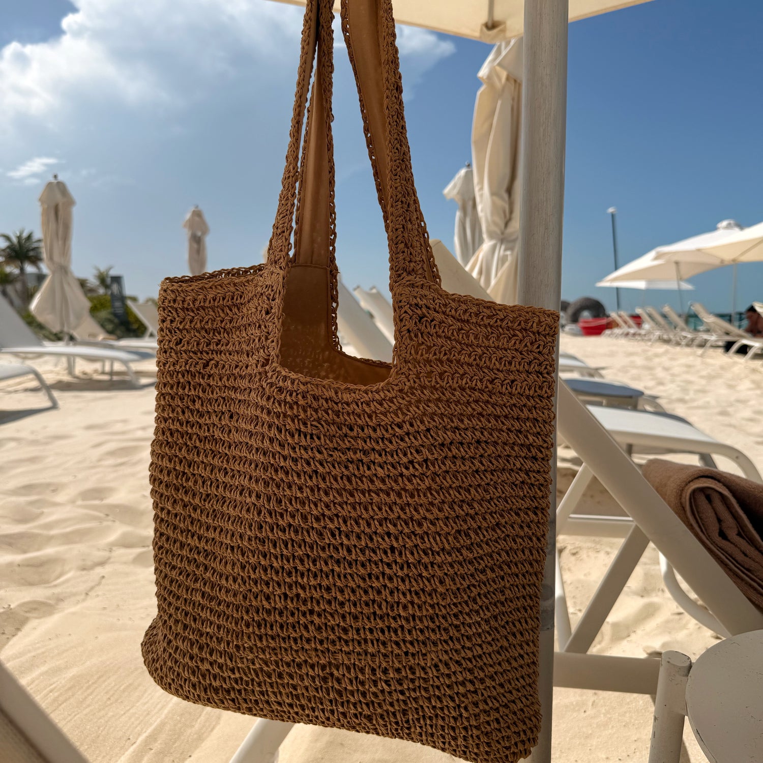 Bella Beach Tote Bag