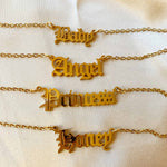 All Slogan necklaces