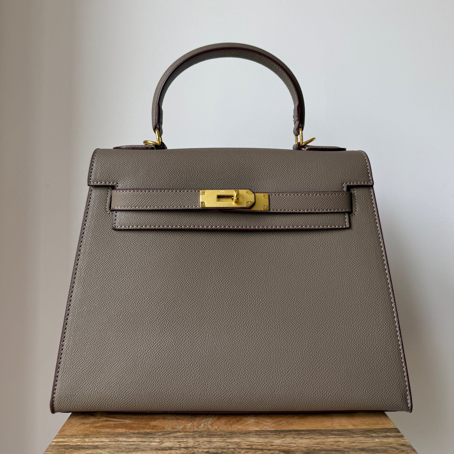 Taupe Large Eden Bag