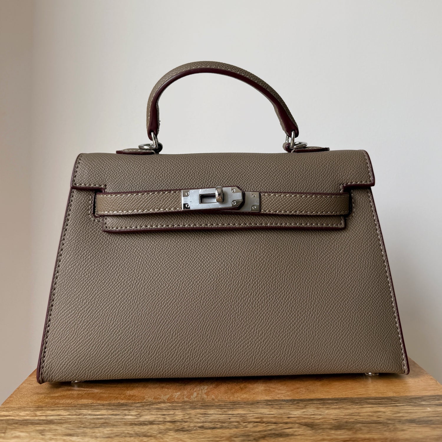 Small Taupe Eden Bag
