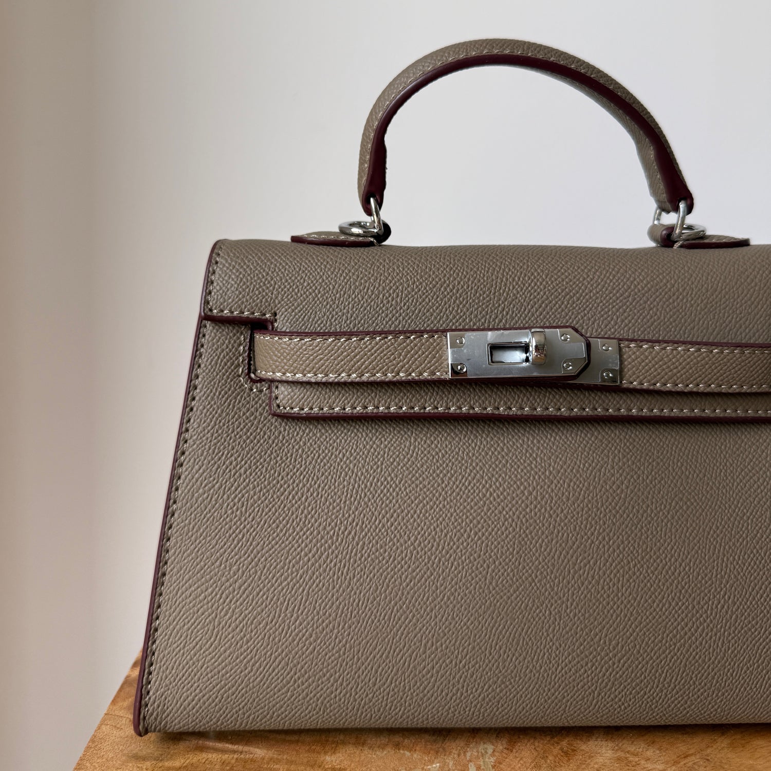 Small Taupe Eden Bag